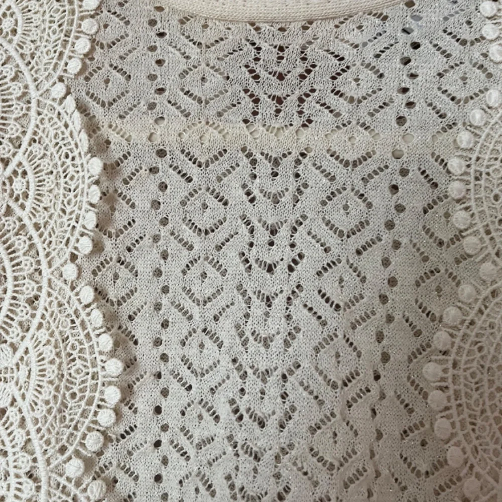 ZARA off white lace top size M - Picture 2 of 6